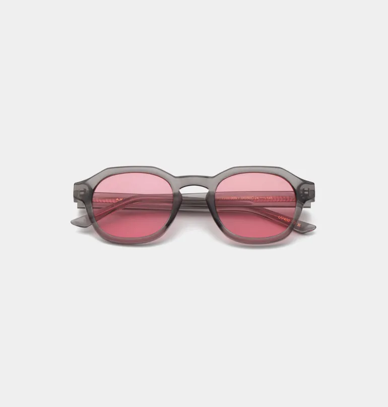 Zan Sunglasses - Grey Transparent